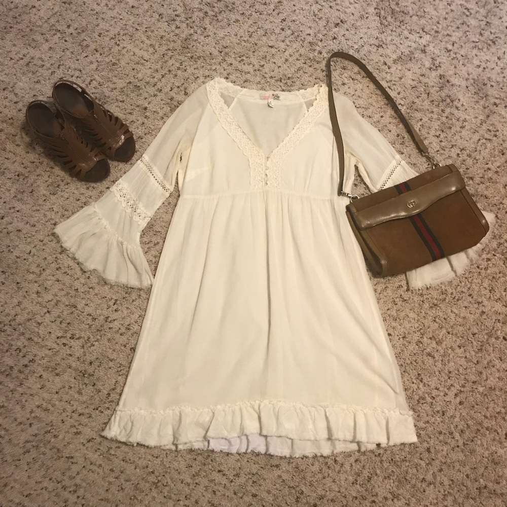Joie Boho Peasant Dress - Picture 2 of 8